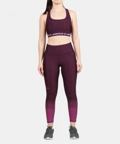 Under Armour Womens HeatGear No-Slip Waist Gradient Ankle Leggings