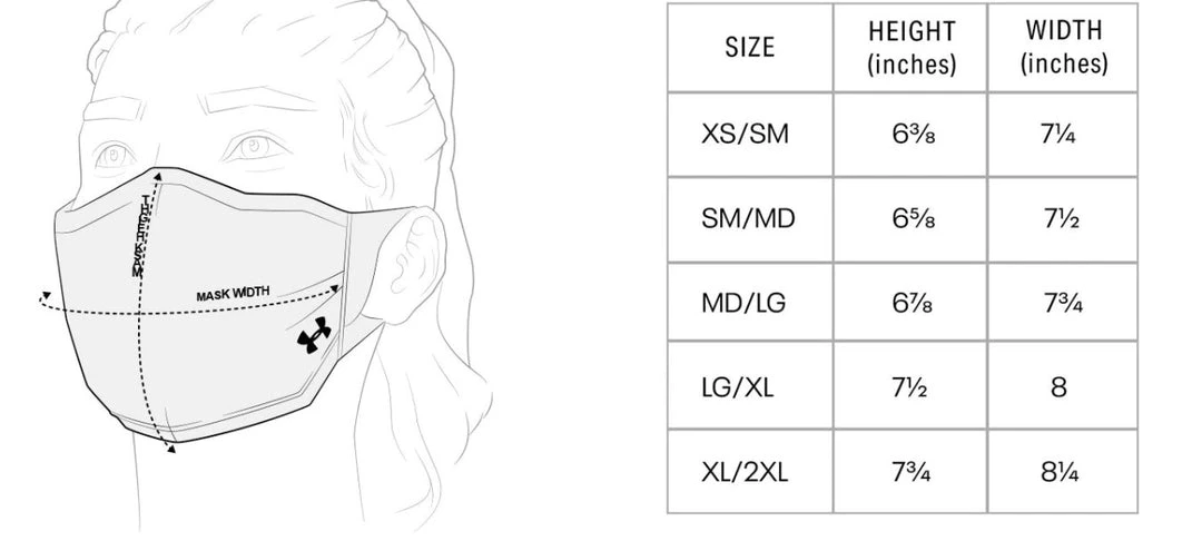 Under Armour Brands UA Sportsmask 4 Under Armour Brands UA Sportsmask