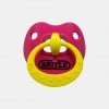 Battle Sports Football Binky Oxygen Pink And Yellow