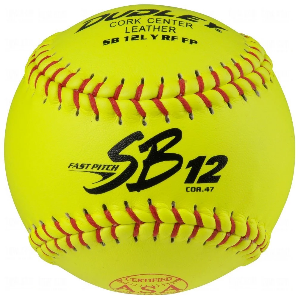 Dudley Sports Baseball And Softball Gear SB12 Top Grade Fastpitch Leather 12" Softball 1 Dudley Sports Baseball And Softball Gear SB12 Top Grade Fastpitch Leather 12" Softball