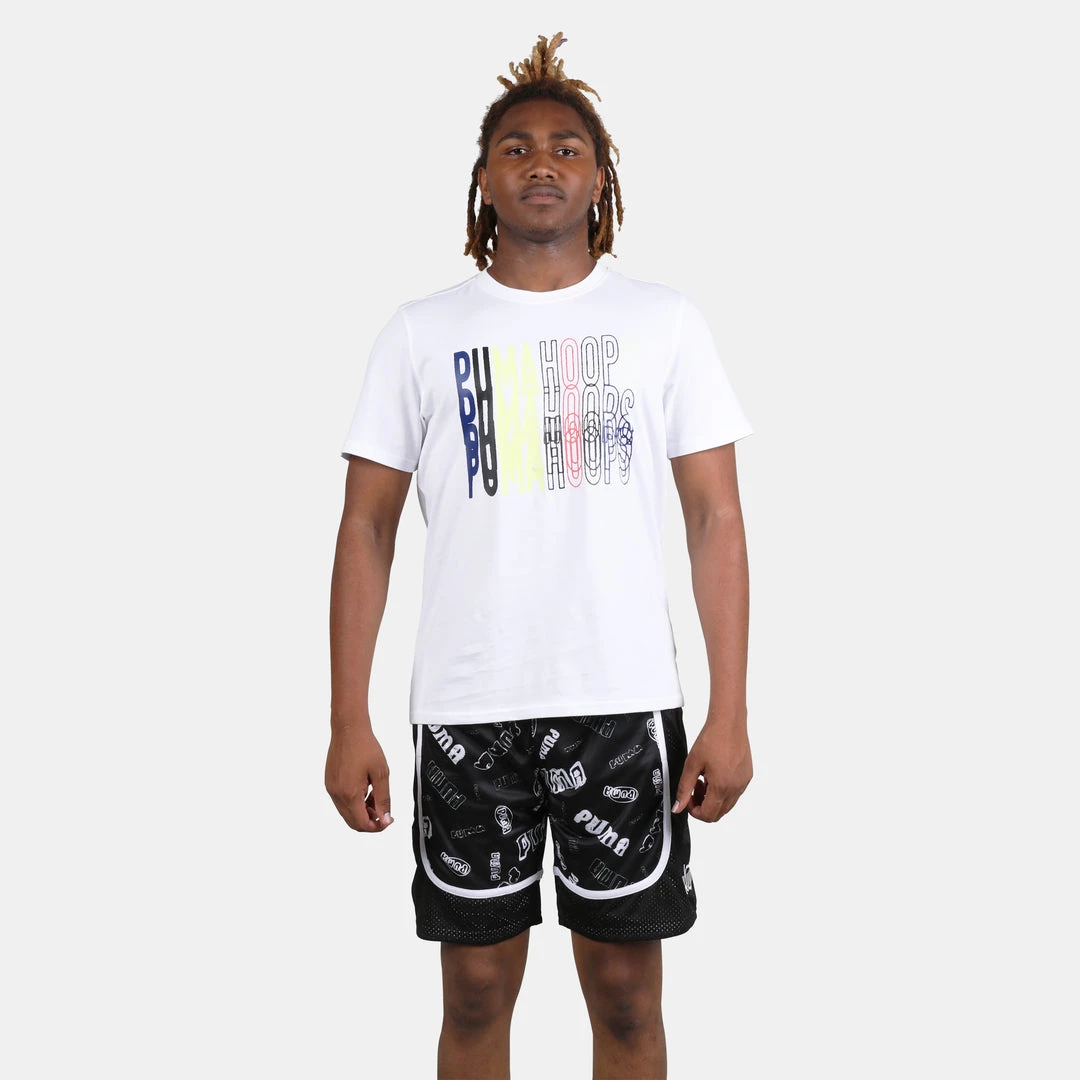 Puma BP Hoops Short Sleeve Sleeve T-Shirt 2 Puma BP Hoops Short Sleeve Sleeve T-Shirt