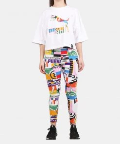 Puma Womens International All Over Print Leggings