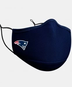 New Era Face Coverings Face Mask Official Team Logo- New England Patriots