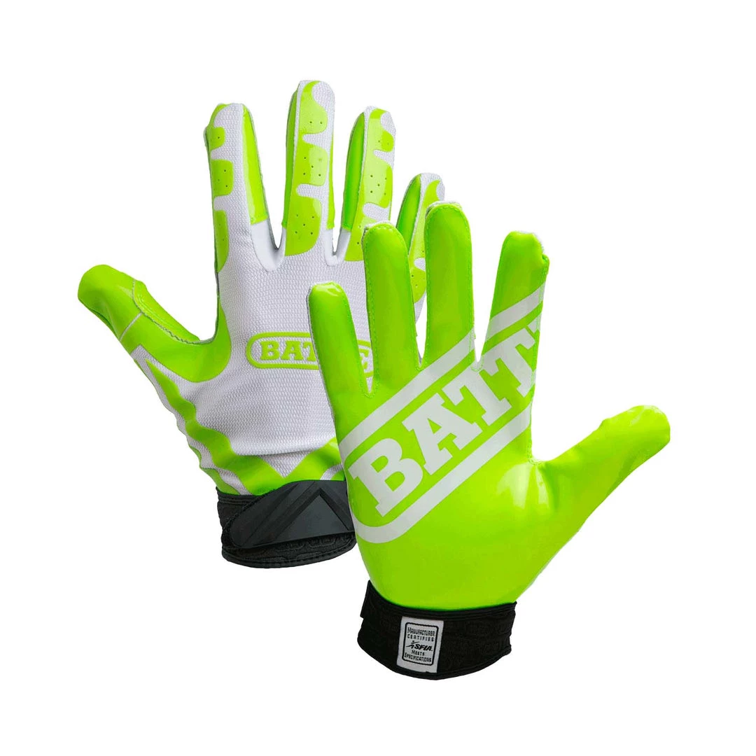 Battle Sports Football Science Ultra-Stick Adult Receivers Gloves ( 930X-A ) 3 Battle Sports Football Science Ultra-Stick Adult Receivers Gloves ( 930X-A )