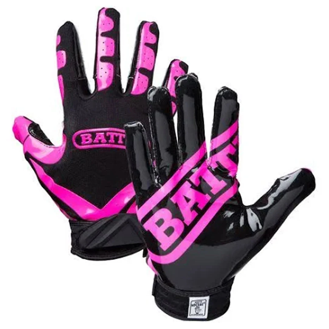 Battle Sports Ultra-Stick Youth Receivers Gloves ( 930X-Y ) Football 6 Battle Sports Ultra-Stick Youth Receivers Gloves ( 930X-Y ) Football
