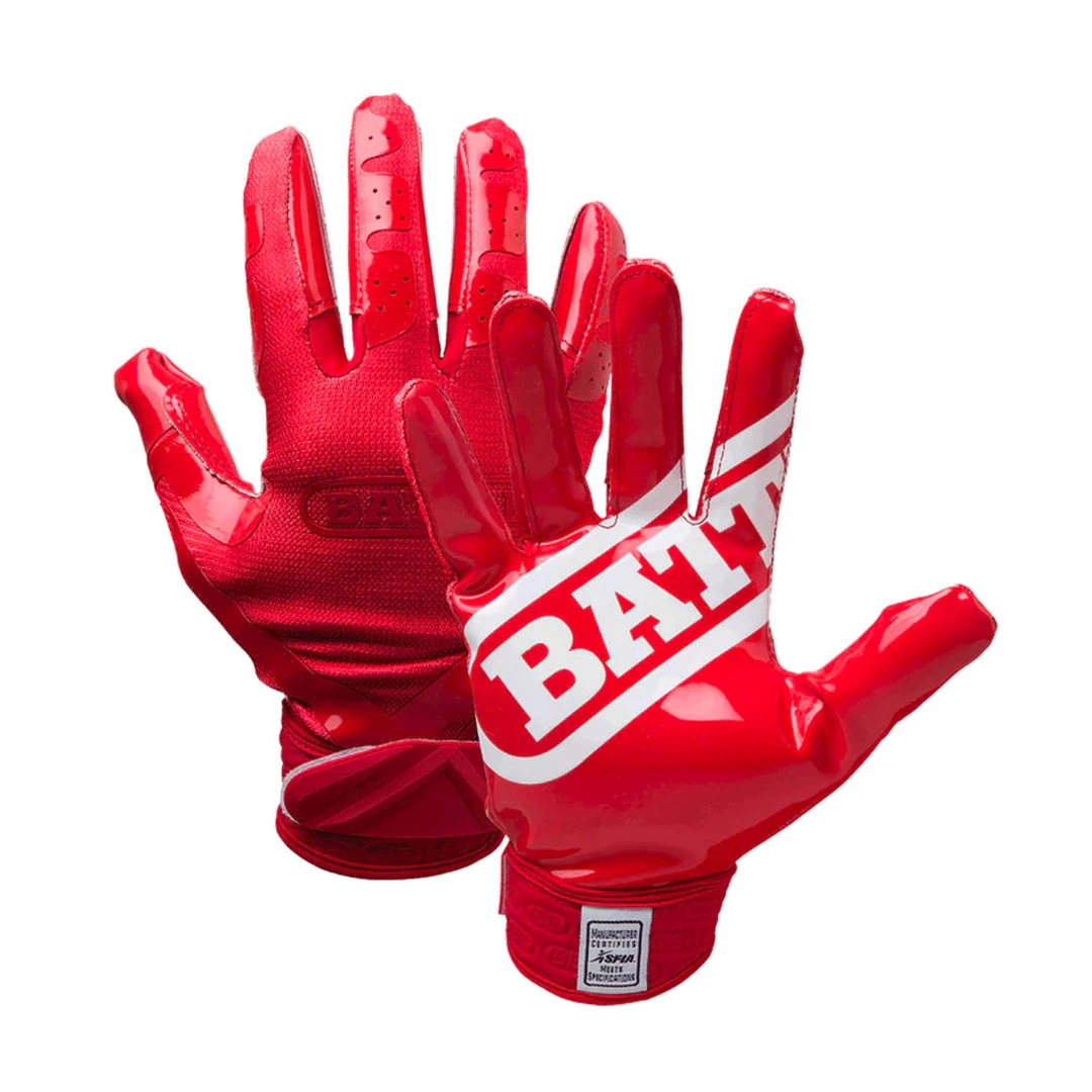 Battle Sports Double Threat Adult Receiver Gloves ( 932X-A ) Baseball And Softball Gear 2 Battle Sports Double Threat Adult Receiver Gloves ( 932X-A ) Baseball And Softball Gear
