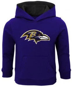 Adidas Reebok Baltimore Ravens Prime Pullover Fleece Hoodie