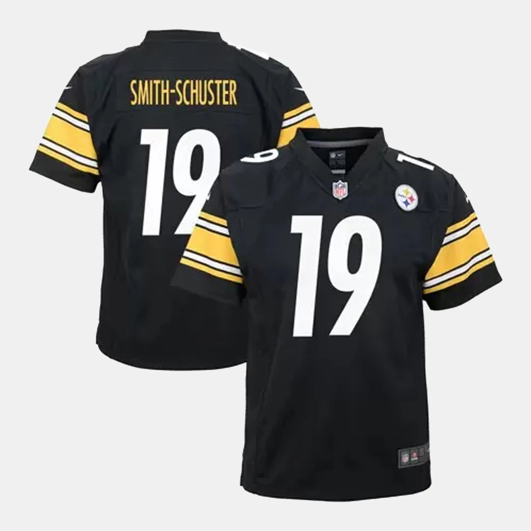 Outerstuff Youth Pittsburgh Steelers Juju Smith-Schuster Game Team Jersey Clearance 1 Outerstuff Youth Pittsburgh Steelers Juju Smith-Schuster Game Team Jersey Clearance