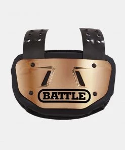 Battle Adult Chrome Football Back Bone Plate