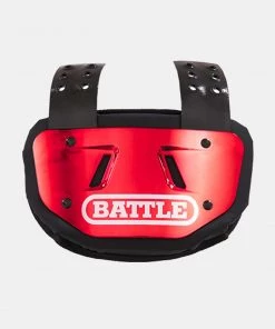 Battle Adult Chrome Football Back Bone Plate 8 Battle Adult Chrome Football Back Bone Plate