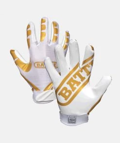 Battle Sports Double Threat Adult Receiver Gloves ( 932X-A ) Baseball And Softball Gear