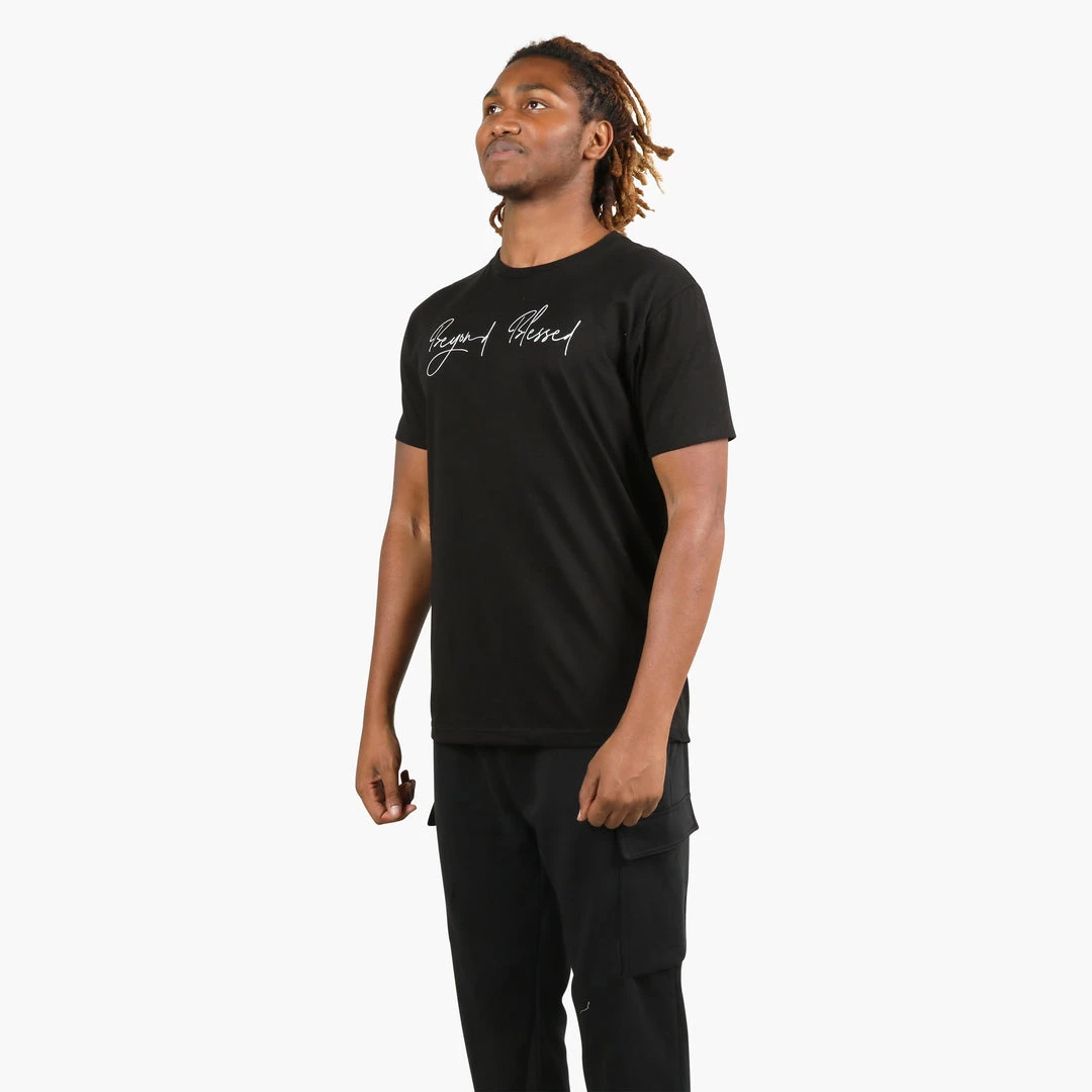 Beyond Blessed Script Short Sleeve T-Shirt Apparel 9 Beyond Blessed Script Short Sleeve T-Shirt Apparel