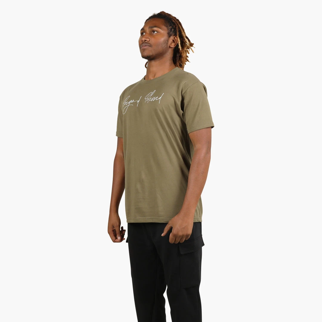 Beyond Blessed Script Short Sleeve T-Shirt Apparel 8 Beyond Blessed Script Short Sleeve T-Shirt Apparel