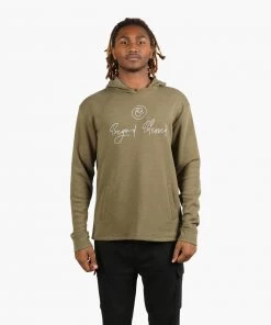 Beyond Blessed Script Logo Hoodie Apparel