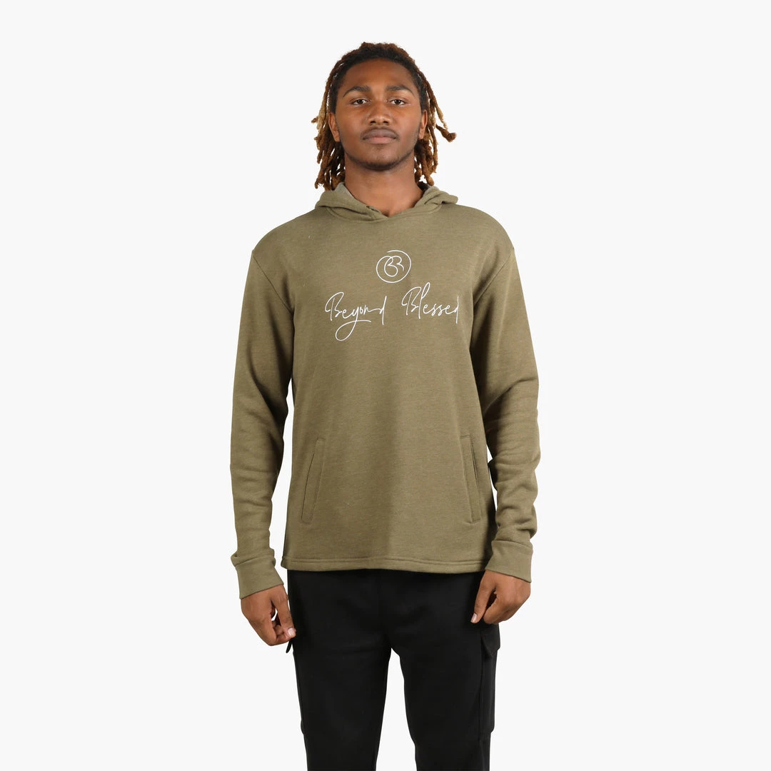 Beyond Blessed Script Logo Hoodie Apparel 1 Beyond Blessed Script Logo Hoodie Apparel