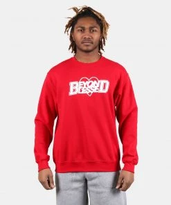 Beyond Blessed Hearts Crew Sweatshirt Apparel