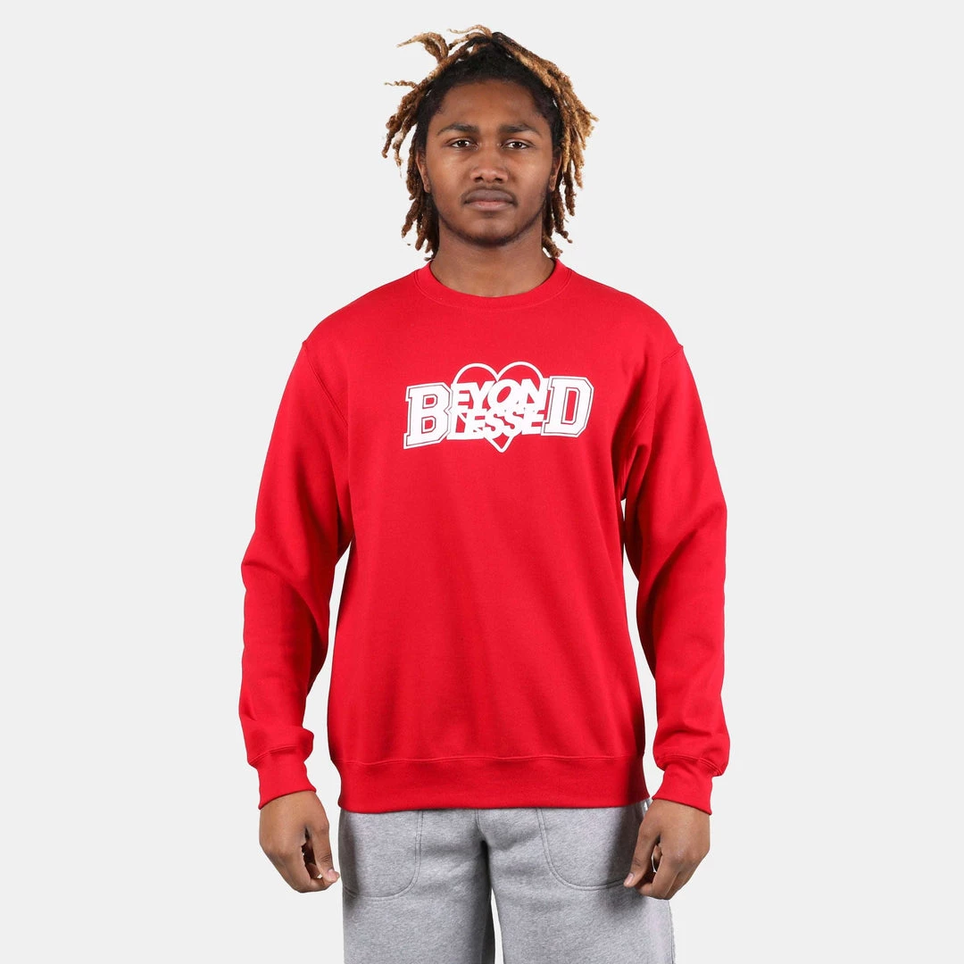 Beyond Blessed Hearts Crew Sweatshirt Apparel 2 Beyond Blessed Hearts Crew Sweatshirt Apparel
