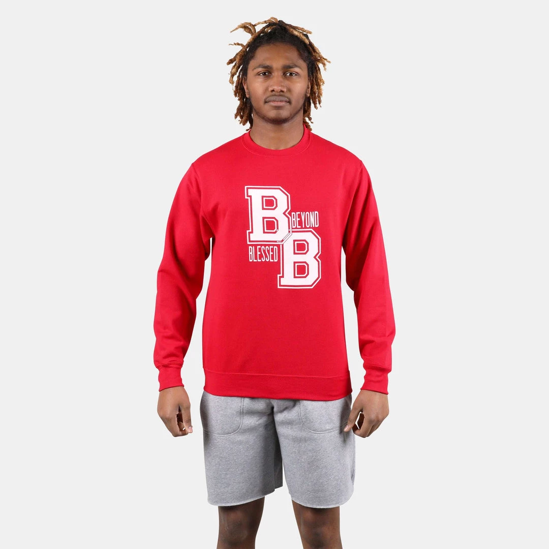Beyond Blessed BB Logo Crew Sweatshirt 1 Beyond Blessed BB Logo Crew Sweatshirt