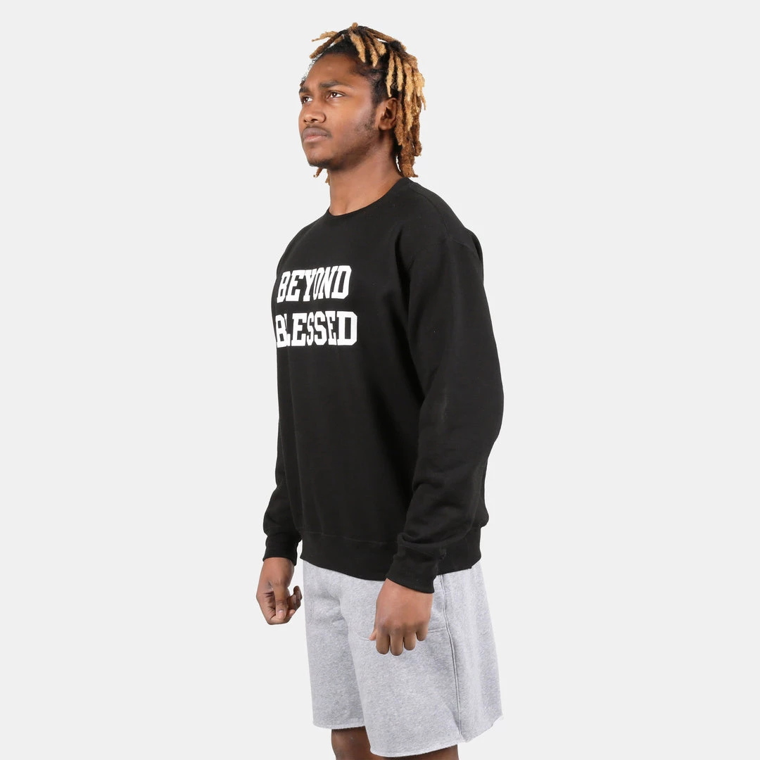 Beyond Blessed Apparel Text Crew Sweatshirt 8 Beyond Blessed Apparel Text Crew Sweatshirt