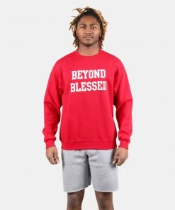 Beyond Blessed Apparel Text Crew Sweatshirt 11 Beyond Blessed Apparel Text Crew Sweatshirt