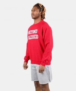 Beyond Blessed Apparel Text Crew Sweatshirt 17 Beyond Blessed Apparel Text Crew Sweatshirt