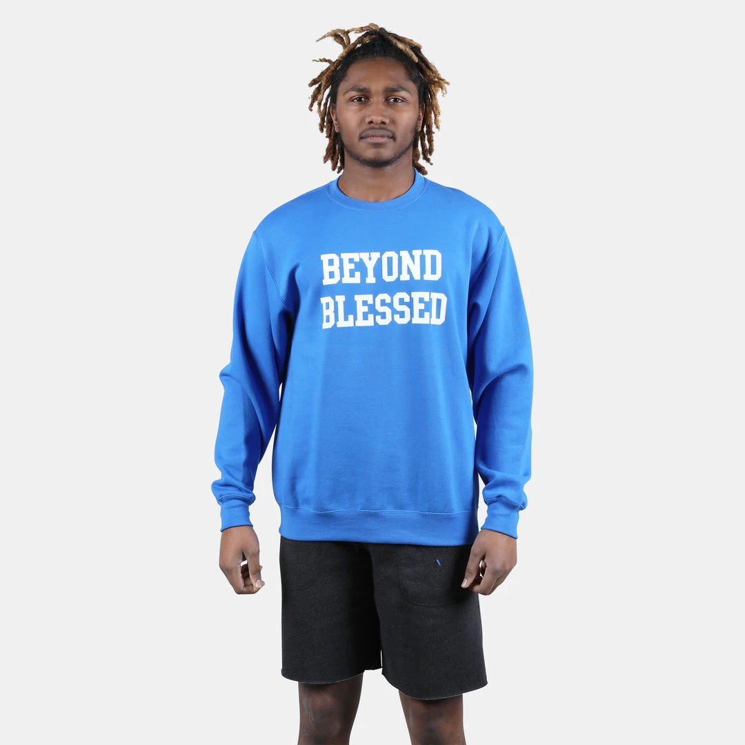 Beyond Blessed Apparel Text Crew Sweatshirt 4 Beyond Blessed Apparel Text Crew Sweatshirt