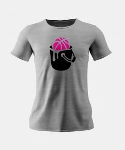 Bucket Get(Her) Basketball Core Logo Short Sleeve T-Shirt