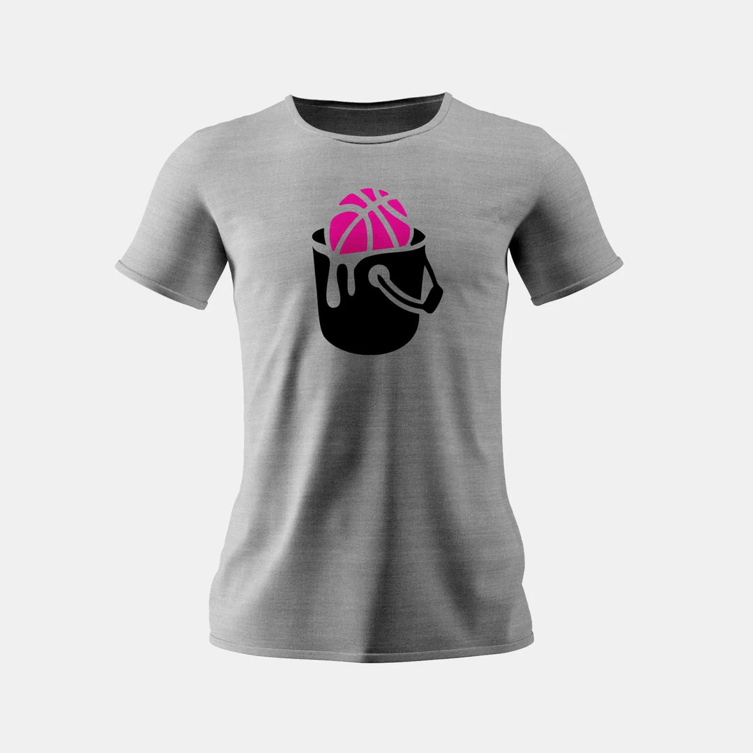 Bucket Get(Her) Basketball Core Logo Short Sleeve T-Shirt 2 Bucket Get(Her) Basketball Core Logo Short Sleeve T-Shirt