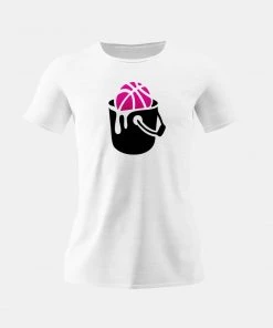 SV SPORTS US 11 Bucket Get(Her) Basketball Core Logo Short Sleeve T-Shirt