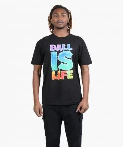 Ball Is Life The Original Jelly Wordmark Short Sleeve T-Shirt Basketball