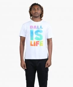 Ball Is Life The Original Jelly Wordmark Short Sleeve T-Shirt Basketball