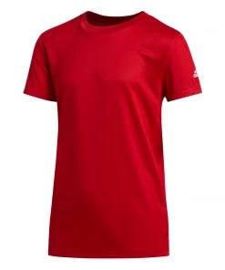 Adidas Youth Clima Tech Tee, Red Apparel