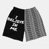Count Yourself In Apparel I Believe In Me Shorts