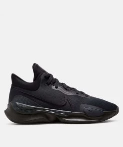 Nike Renew Elevate 3 Basketball Shoe, Black-Anthracite