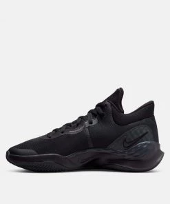 Nike Renew Elevate 3 Basketball Shoe, Black-Anthracite