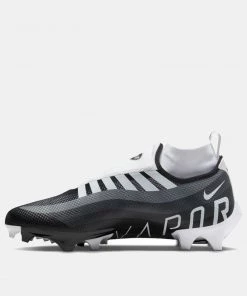 Nike Men's Vapor Edge Pro 360 Football Cleats, Black/White/Smoke