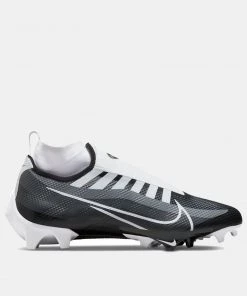 Nike Men's Vapor Edge Pro 360 Football Cleats, Black/White/Smoke