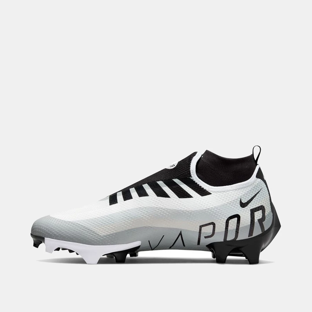 Nike Men's Vapor Edge Pro 360 Football Cleats, White/Black/Pure Platinum 2 Nike Men's Vapor Edge Pro 360 Football Cleats, White/Black/Pure Platinum
