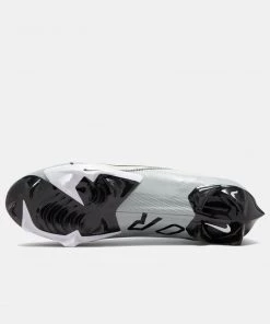 Nike Men's Vapor Edge Pro 360 Football Cleats, White/Black/Pure Platinum 5 Nike Men's Vapor Edge Pro 360 Football Cleats, White/Black/Pure Platinum