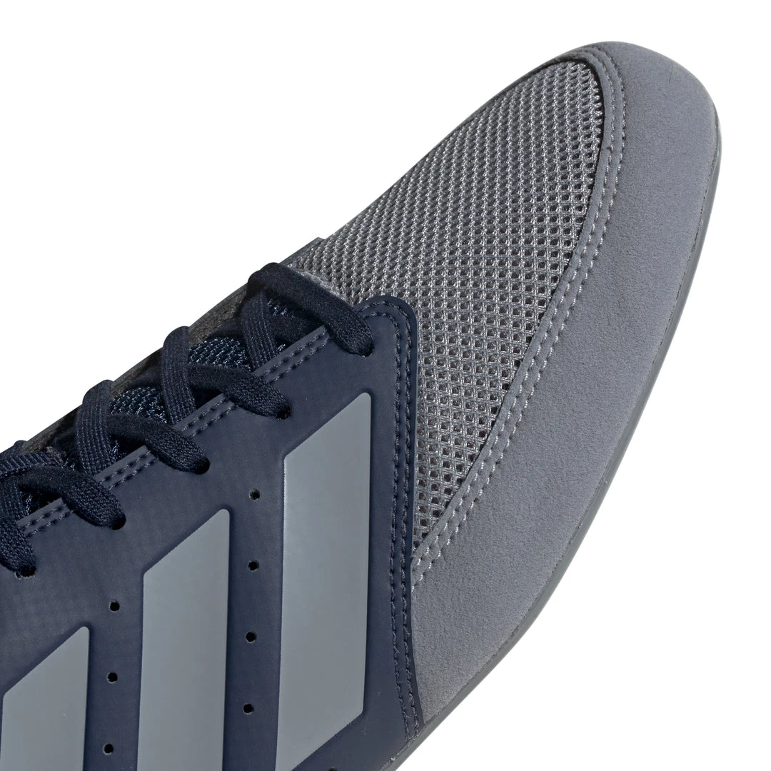 Adidas Footwear Mat Hog 2.0 Navy/Grey Wrestling Shoes 3 Adidas Footwear Mat Hog 2.0 Navy/Grey Wrestling Shoes