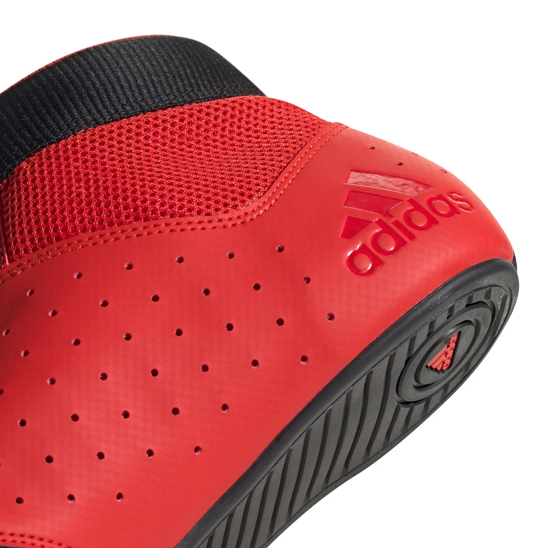 Adidas Mat Hog 2.0 Red/Black Wrestling Shoes Footwear 4 Adidas Mat Hog 2.0 Red/Black Wrestling Shoes Footwear