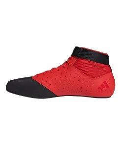 Adidas Mat Hog 2.0 Red/Black Wrestling Shoes Footwear 9 Adidas Mat Hog 2.0 Red/Black Wrestling Shoes Footwear