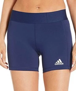 Adidas Sports Alphaskin 4" Volleyball Short Navy