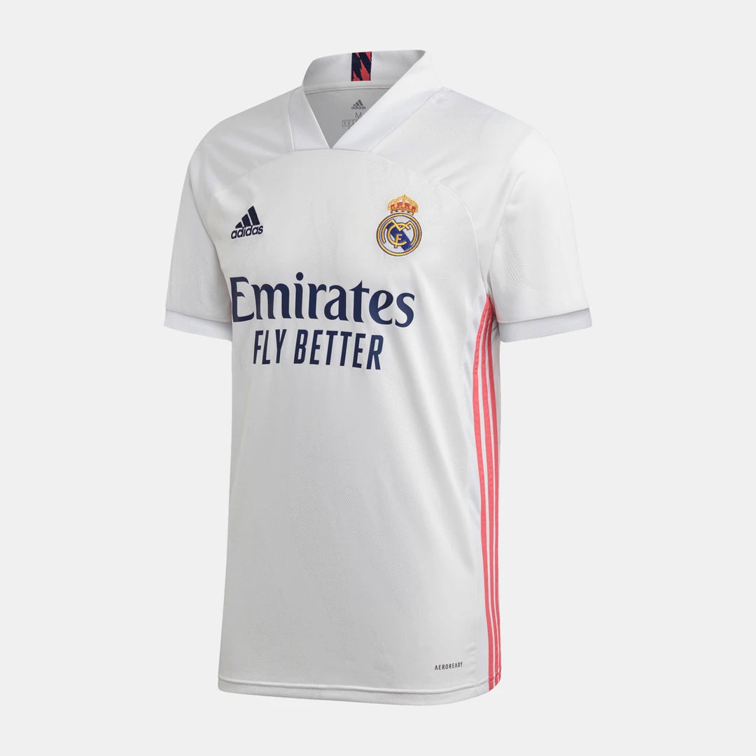 Adidas Mens Real Madrid Home Soccer Jersey 1 Adidas Mens Real Madrid Home Soccer Jersey