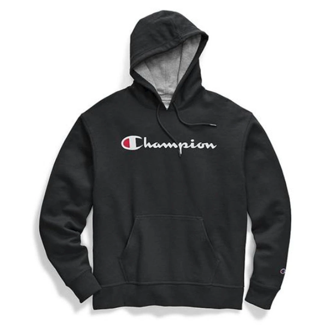 Champion Apparel Mens Graphic Powerblend Fleece Hood 3 Champion Apparel Mens Graphic Powerblend Fleece Hood