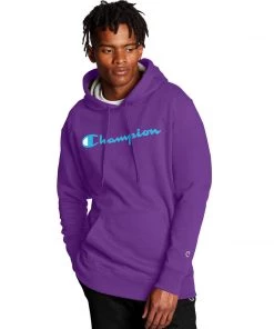 Champion Apparel Mens Graphic Powerblend Fleece Hood 15 Champion Apparel Mens Graphic Powerblend Fleece Hood