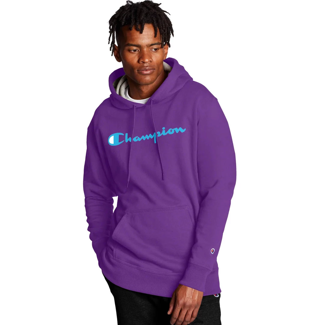 Champion Apparel Mens Graphic Powerblend Fleece Hood 7 Champion Apparel Mens Graphic Powerblend Fleece Hood