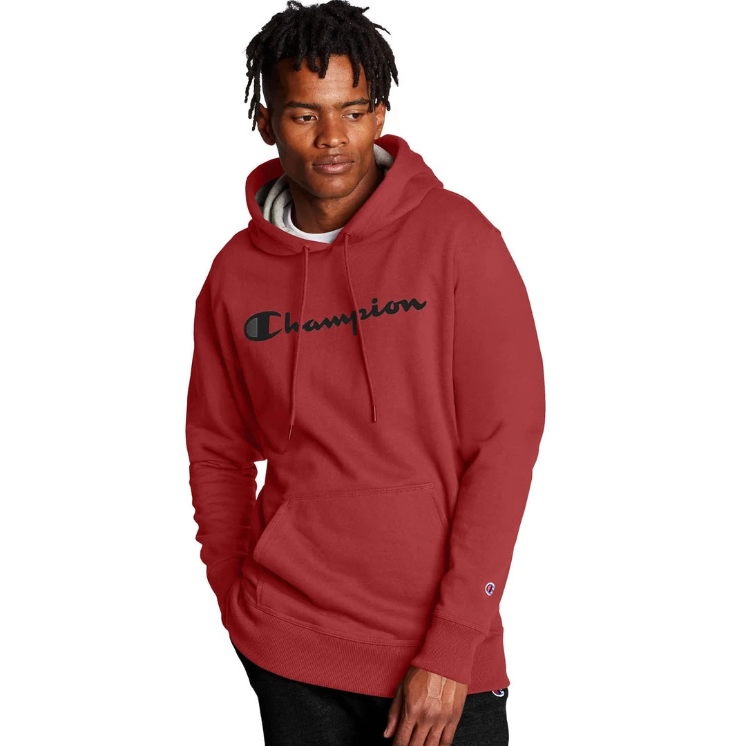 Champion Apparel Mens Graphic Powerblend Fleece Hood 6 Champion Apparel Mens Graphic Powerblend Fleece Hood