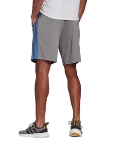 Adidas Mens `Designed 2 Move` Climacool 3S Knit Shorts 5 Adidas Mens `Designed 2 Move` Climacool 3S Knit Shorts