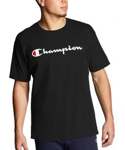 Champion Mens Classic Graphic S/S Tee Apparel
